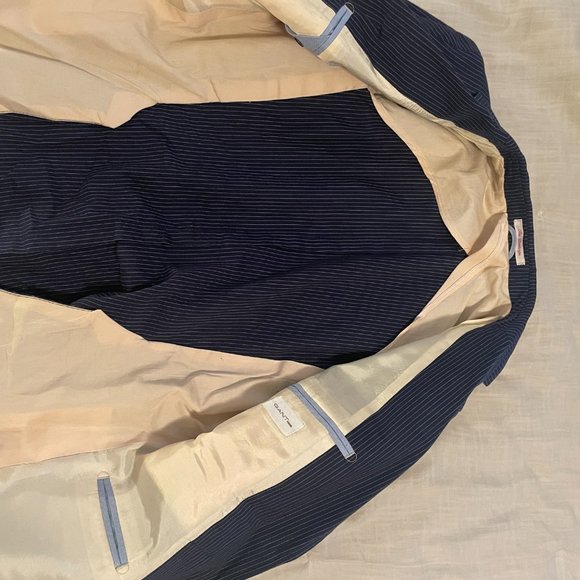 ⭐️ Modern Minimalist Work Boho Striped Hipster Hippie Chic Party Blazer Jacket - Picture 3 of 4